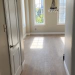 Updated hallway and flooring