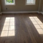 Renovated Woodbridge hallway with new flooring